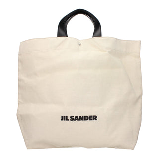 Beige Fabric Handbag