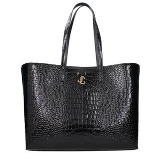 Black Leather Shoulder Bag