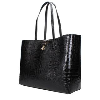 Black Leather Shoulder Bag