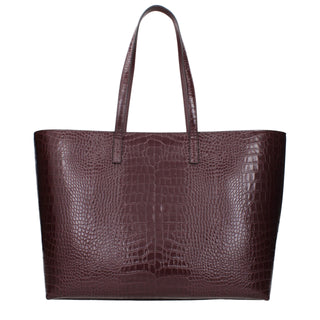 Red Leather Shoulder Bag
