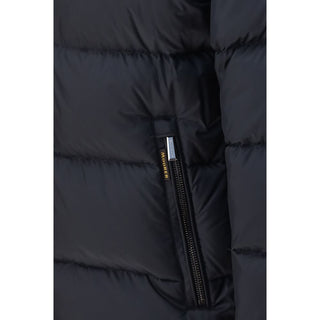 Blue Polyamide Full-Length Jacket