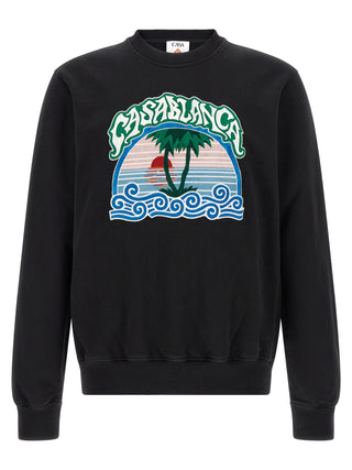 Black Organic Cotton Sweatshirt
