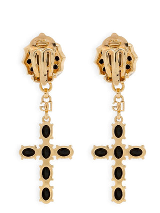 Gold Brass Earrings