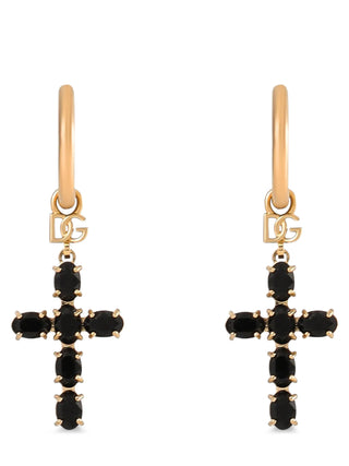 Black Brass Earrings