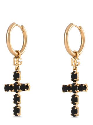 Black Brass Earrings