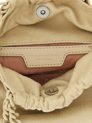 Beige Polyester Shoulder Bag