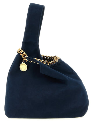 Blue Polyamide Handbag