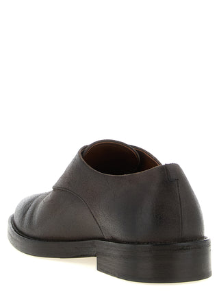 Brown Calfskin Oxfords And Derbies