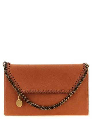 Orange Polyester Crossbody Bag