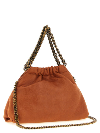 Orange Polyester Shoulder Bag