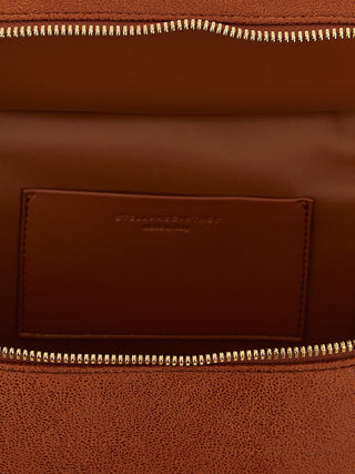 Orange Polyester Crossbody Bag