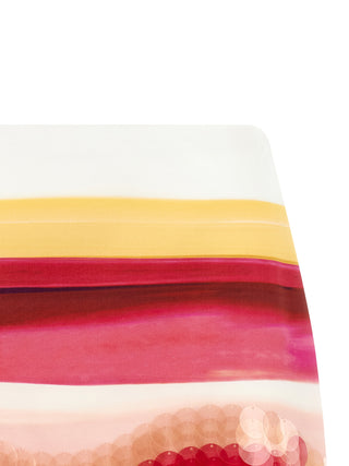Multicolor Cotton Long Skirt