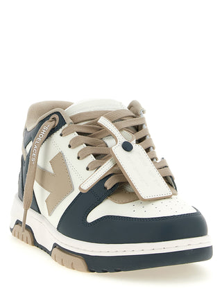 Multicolor Cowhide Low Top Sneakers