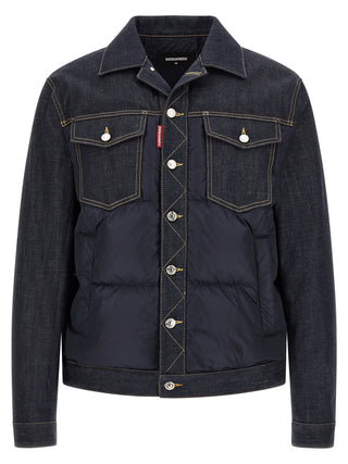 Blue Cotton Denim Jacket