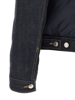 Blue Cotton Denim Jacket