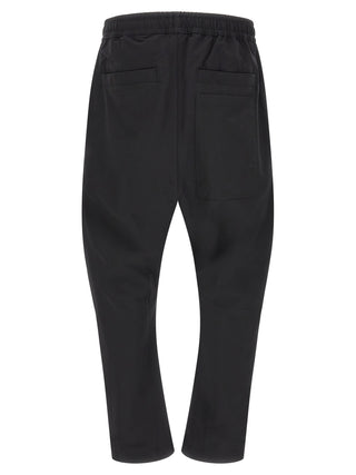 Black Polyamide Athletic Pants