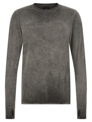 Gray Viscose T-Shirt