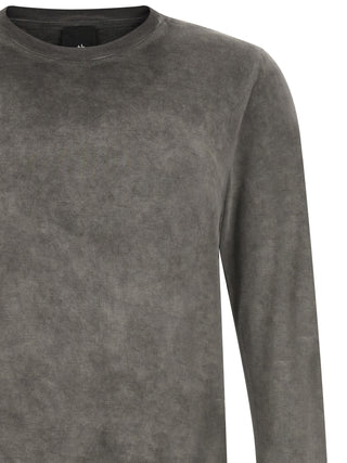 Gray Viscose T-Shirt