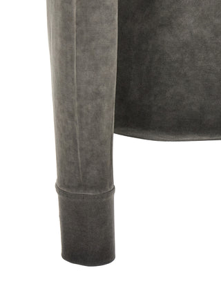 Gray Viscose T-Shirt