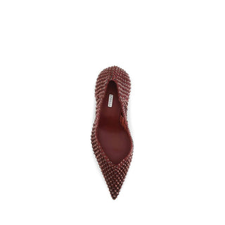 Multicolor Crystals High Heel Pumps