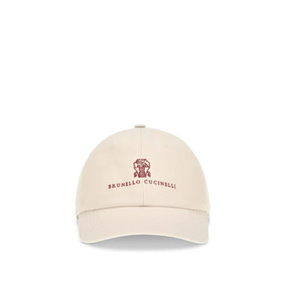 Beige Cotton Cap (Baseball Hat)