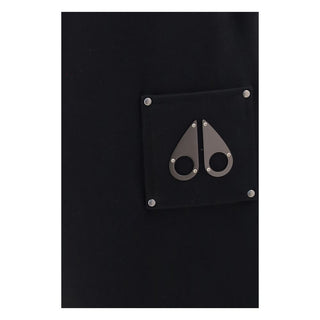 Black Cotton Casual Pants