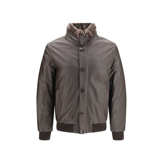 Brown Leather Leather Jacket