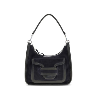 Black Calf Leather Bos Taurus Shoulder Bag
