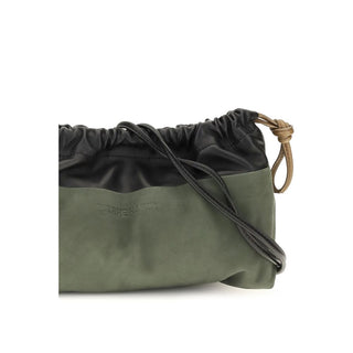 Bicolor Calf Leather Bos Taurus Shoulder Bag
