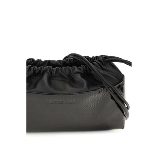 Black Calf Leather Bos Taurus Shoulder Bag