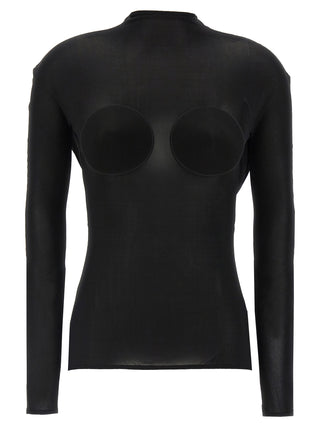Black Viscose Cardigan