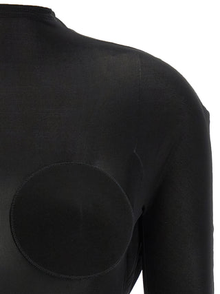 Black Viscose Cardigan