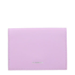 Pink Leather Cardholder