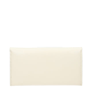Beige Leather Wallet