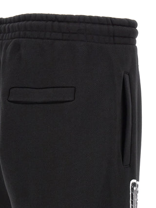 Black Cotton Joggers (Workout Pants)