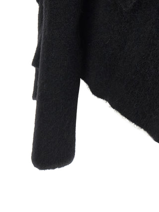 Black Marabou Cardigan