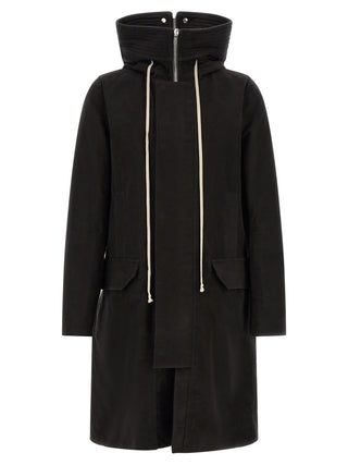 Black Cotton Parka