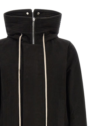 Black Cotton Parka