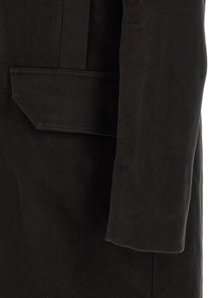 Black Cotton Parka