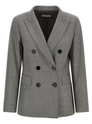 Gray Wool Blazer