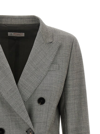 Gray Wool Blazer