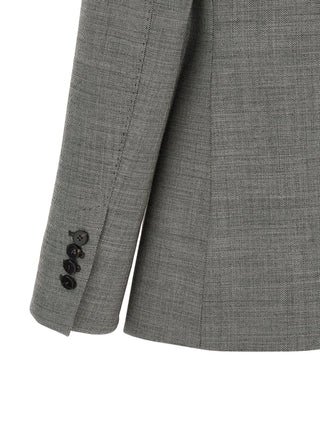 Gray Wool Blazer
