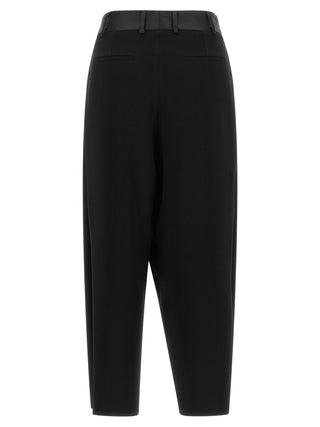 Black Triacetate Dress Pants