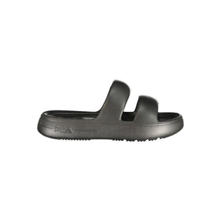 Black Polyurethane Women's Sandal