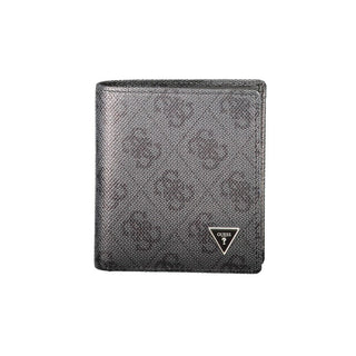 Black Leather Men's Wallet