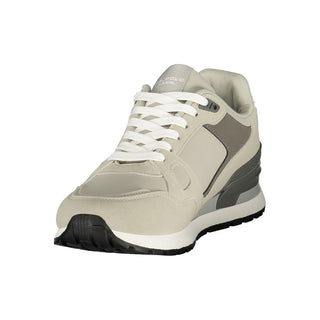 Grey Polyurethane Men's Sneaker