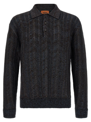 Multicolor Viscose Cardigan