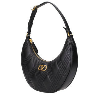 Black Leather Shoulder Bag