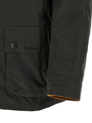 Bicolor Cotton Shell Jacket