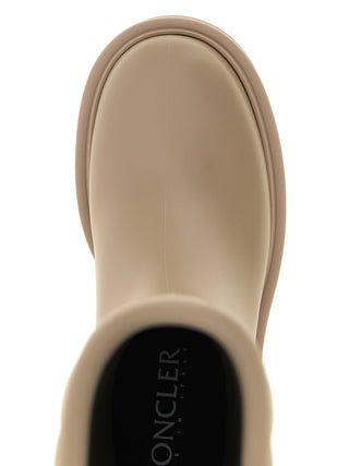 Beige Pvc Over The Knee